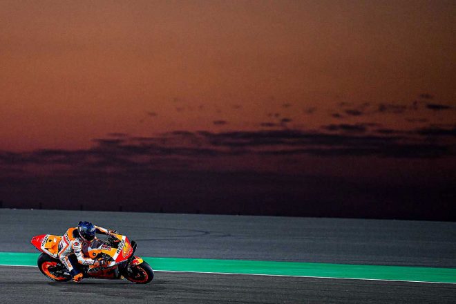 2021年MotoGPカタール公式テスト　ポル・エスパルガロ（レプソル・ホンダ・チーム）