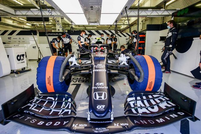 2021年F1プレシーズンテスト3日目　ピエール・ガスリー（アルファタウリ・ホンダ）