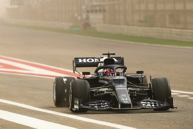 2021年F1プレシーズンテスト1日目　角田裕毅（アルファタウリ・ホンダ）