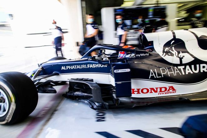 2021年F1プレシーズンテスト2日目　角田裕毅（アルファタウリ・ホンダ）