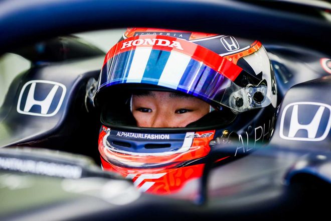 2021年F1プレシーズンテスト2日目　角田裕毅（アルファタウリ・ホンダ）