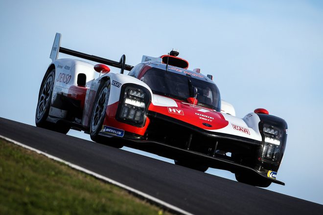 今季のWECデビューに向けテストが進められているトヨタの新型ル・マン・ハイパーカー、GR010ハイブリッド