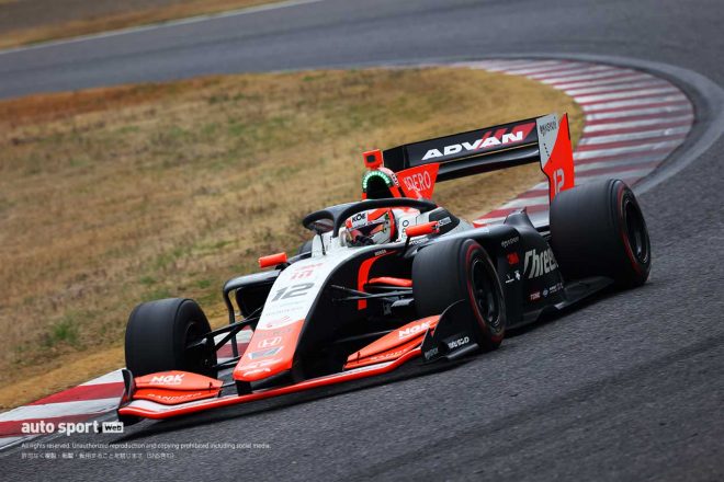 2021スーパーフォーミュラ鈴鹿公式テスト　タチアナ・カルデロン（ThreeBond Drago CORSE）