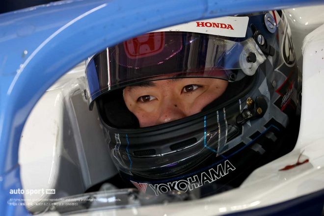 2021年スーパーフォーミュラ 鈴鹿公式合同テスト 大湯都史樹（TCS NAKAJIMA RACING）