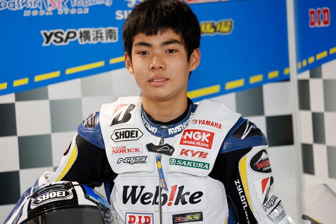 青田魁（Webikeチームノリックヤマハ）