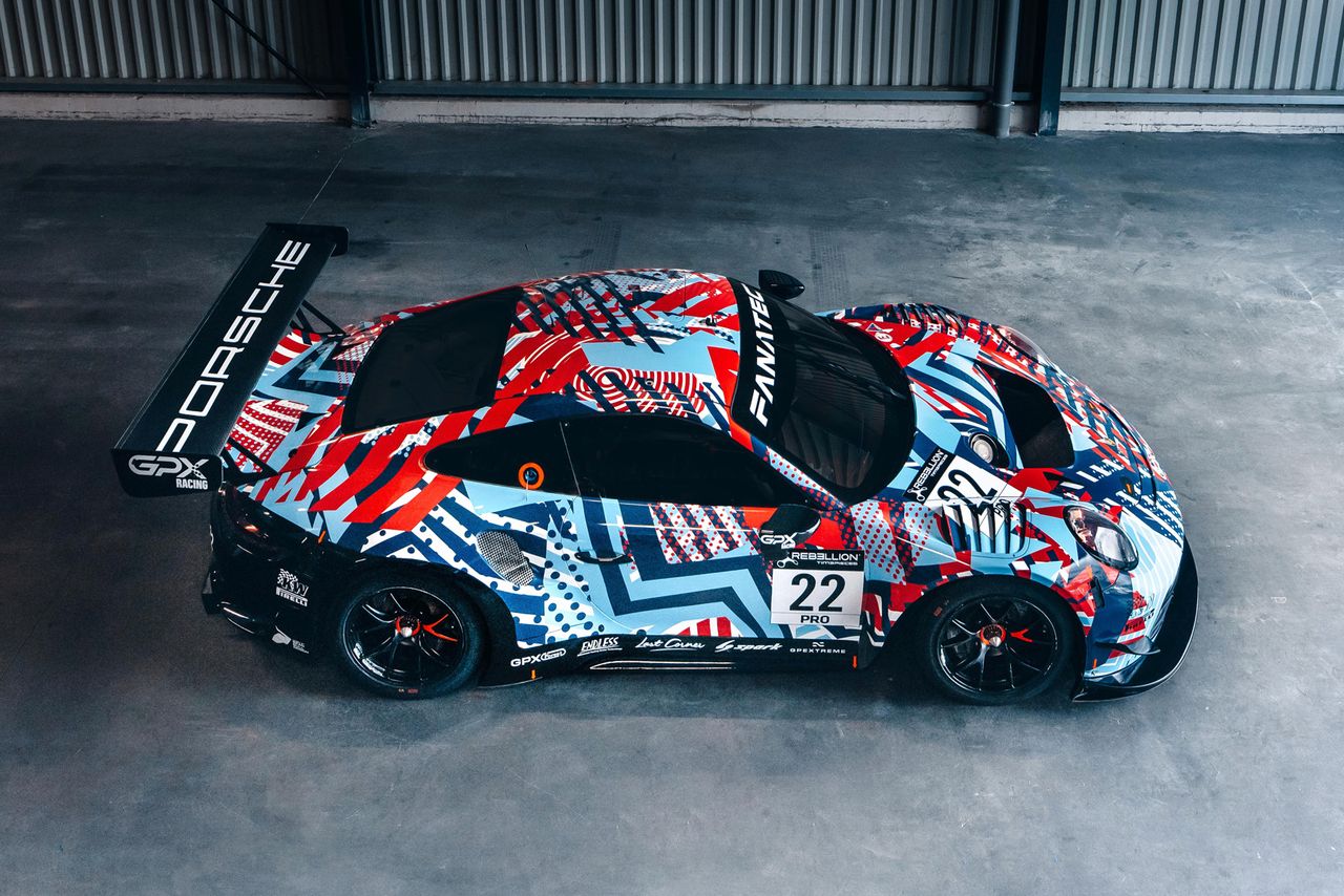 GPXレーシングが2021年のGTワールドチャレンジ・ヨーロッパ・エンデュランスカップで走らせるポルシェ911 GT3 R（暫定カラー）