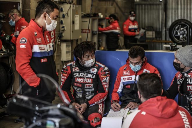 2021EWC：渡辺一樹（ヨシムラSERT Motul）／ル・マン シェイクダウンテスト