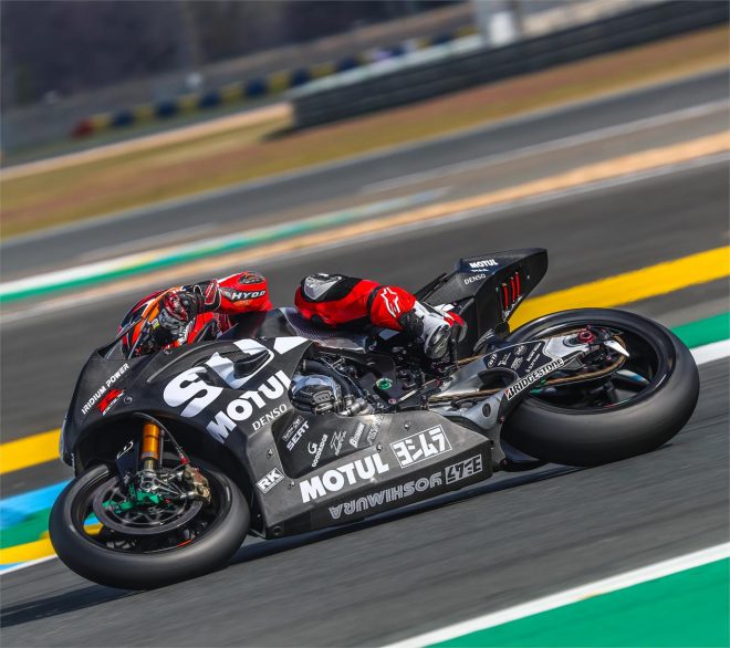 2021EWC：スズキGSX-R1000Rを駆る渡辺一樹（ヨシムラSERT Motul）／ル・マン シェイクダウンテスト