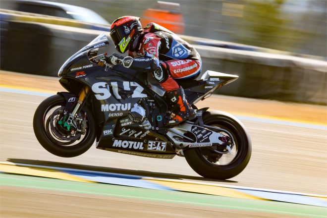 2021EWC：スズキGSX-R1000Rを駆るグレッグ・ブラック（ヨシムラSERT Motul）／ル・マン シェイクダウンテスト