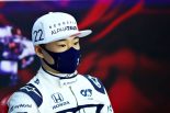 F1プレシーズンテスト後の記者会見　角田裕毅（アルファタウリ・ホンダ）