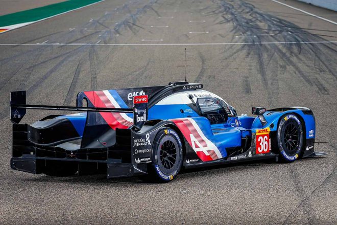 2021年のWECハイパーカークラスに参戦するアルピーヌ・エンデュランス・チームのアルピーヌA480