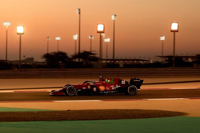 2021年F1プレシーズンテスト3日目　カルロス・サインツJr.（フェラーリ）