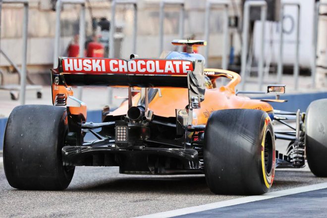 2021年F1プレシーズンテスト　ランド・ノリス（マクラーレン）