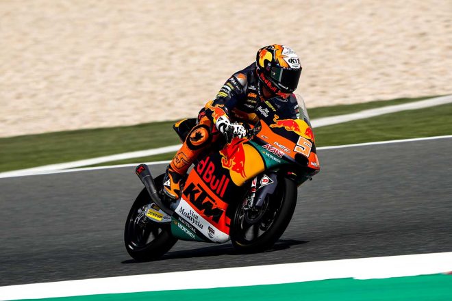 2021年MotoGP Moto3クラス カタール公式テスト1日目：ジャウマ・マシア（Red Bull KTM Ajo）