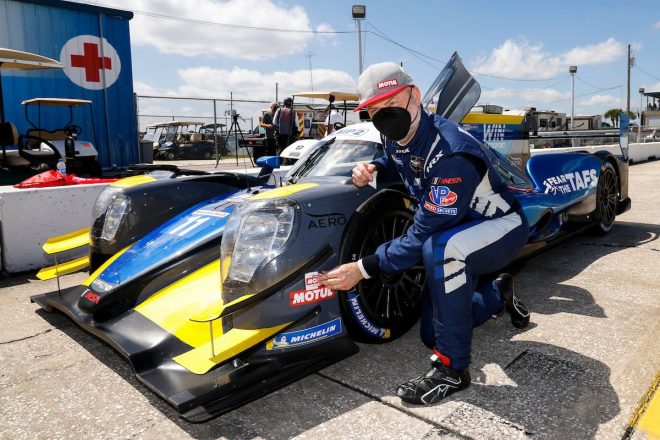 PR1・マティアセン・モータースポーツのスティーブン・トーマス（11号車オレカ07・ギブソン）