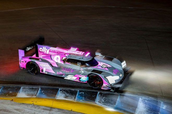 48号車キャデラックDPi-V.Rは、18日のプラクティスデーでスロットルトラブルに見舞われていた。