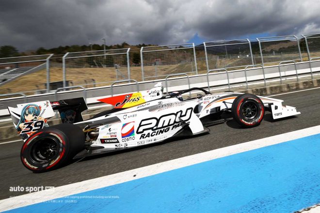 2021年スーパーフォーミュラ富士公式テスト 阪口晴南（P.MU/CERUMO･INGING）