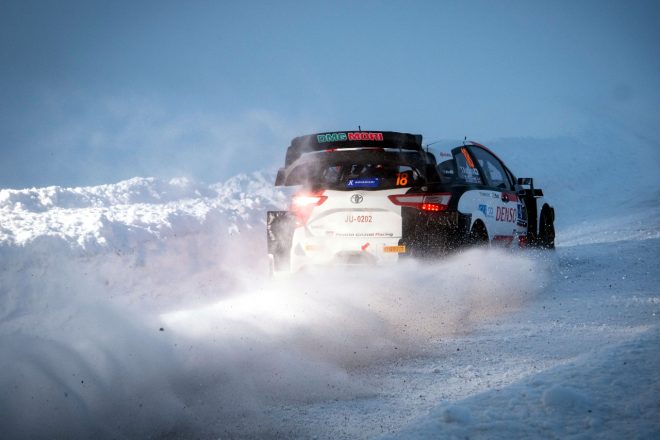 勝田貴元がドライブするトヨタ・ヤリスWRC　2021WRC第2戦アークティック・ラリー・フィンランド