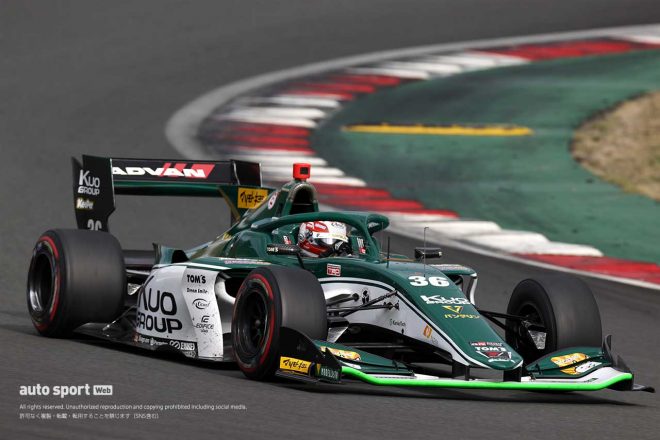 2021年スーパーフォーミュラ富士公式テスト 中嶋一貴（Kuo VANTELIN TEAM TOM’S）