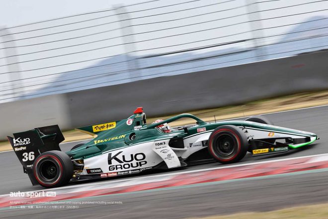 2021年スーパーフォーミュラ富士公式テスト 中嶋一貴（Kuo VANTELIN TEAM TOM’S）