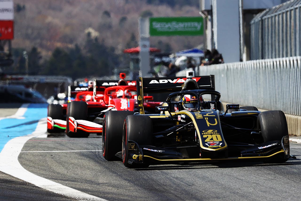 【タイム結果】最後は赤旗終了。スーパーフォーミュラ富士公式合同テスト2日目/3月24日