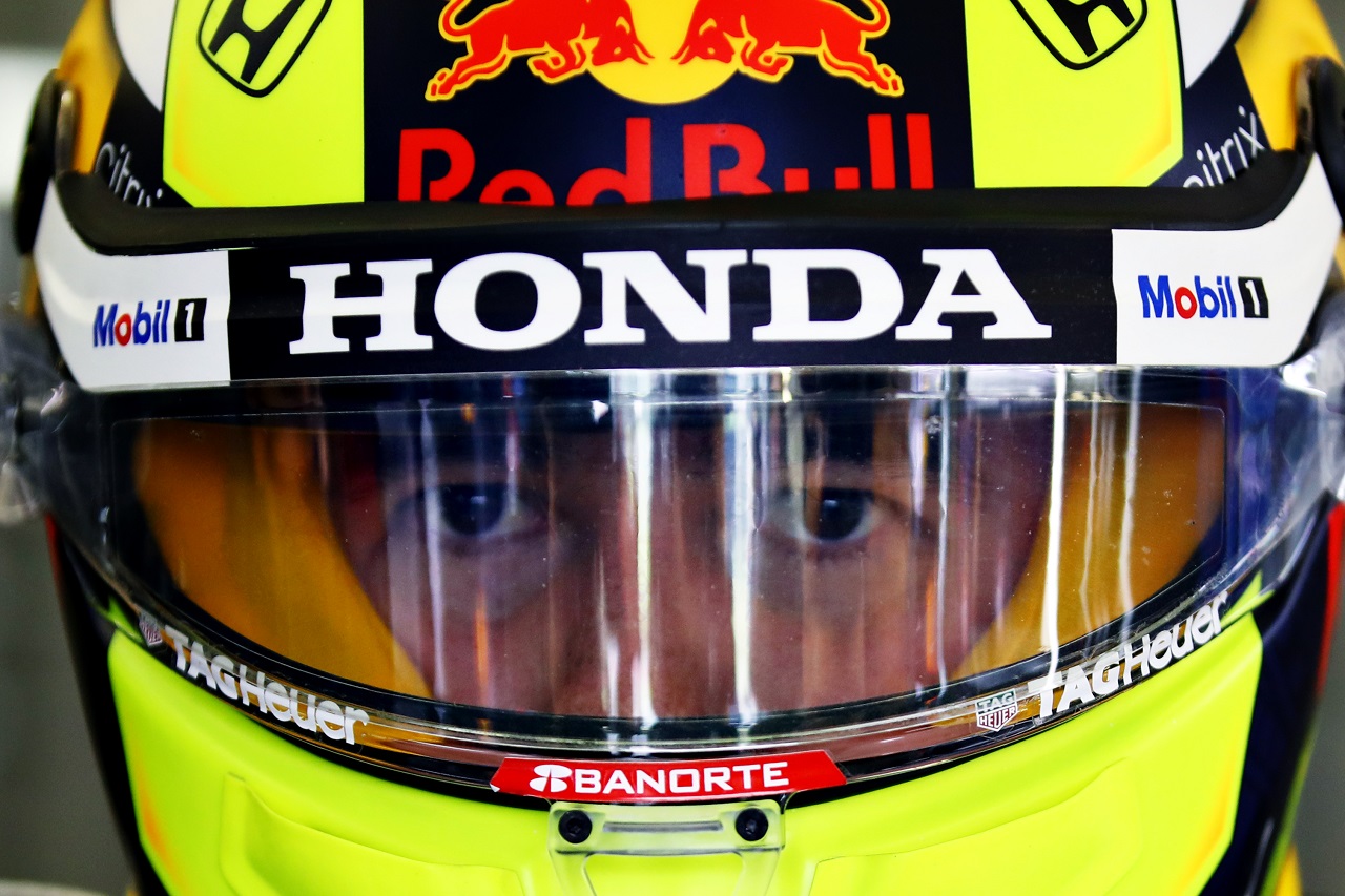 2021年フィルミングデーでのセルジオ・ペレス（レッドブル・ホンダ）