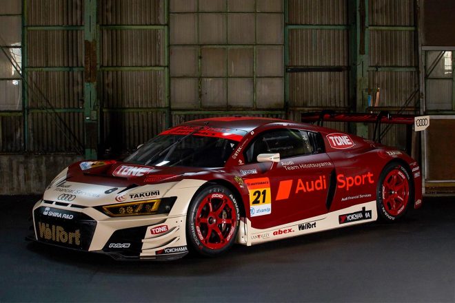 Hitotsuyama Audi R8 LMSの2021年マシンカラーリング