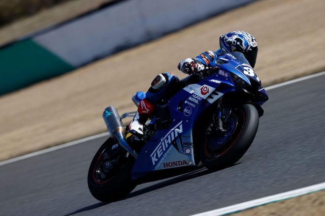 渡辺一馬（Astemo Honda Dream SI Racing）／2021年全日本ロードもてぎ公開テスト1日目