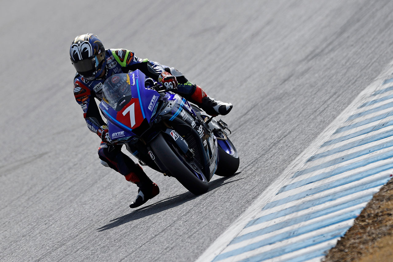 中須賀克行（YAMAHA FACTORY RACING TEAM）／2021年全日本ロードもてぎ公開テスト2日目