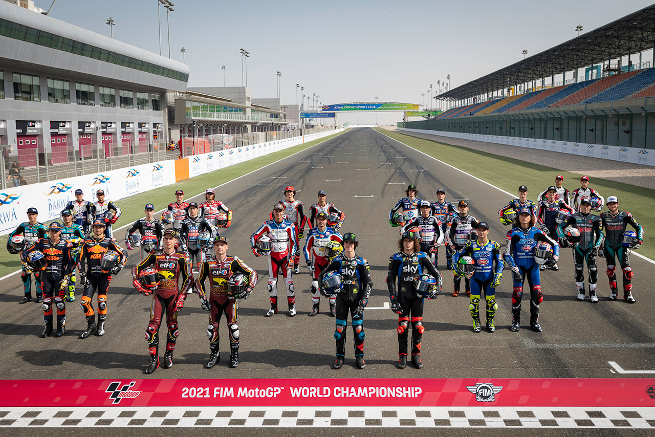 2021年Moto2クラスにフル参戦するライダー