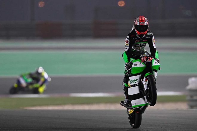 2021年MotoGP第1戦カタールGP　Moto3クラス：鳥羽海渡（CIP Green Power）