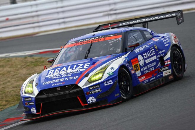 2021スーパーGT富士公式テスト　リアライズ日産自動車大学校 GT-R（藤波清斗／ジョアオ・パオロ・デ・オリベイラ）