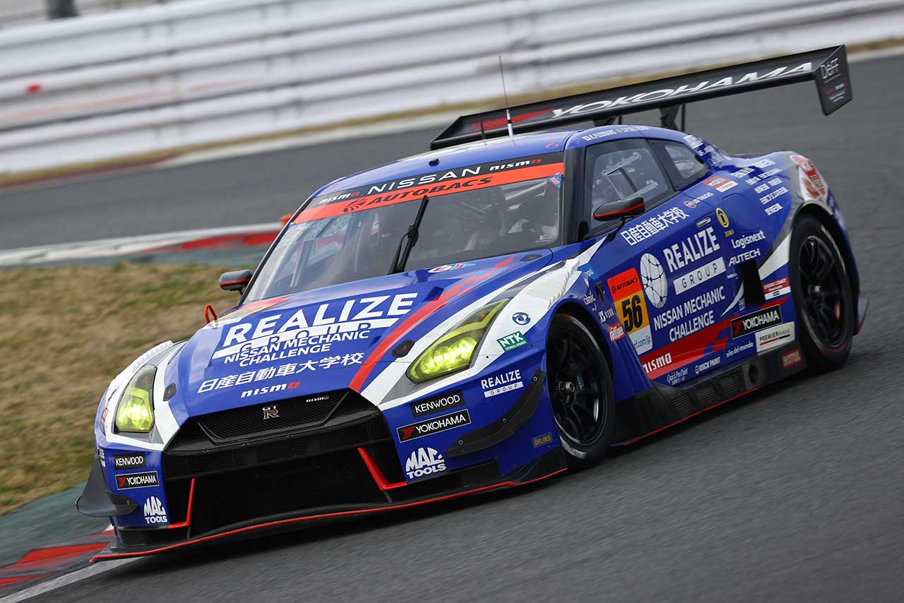 2021スーパーGT富士公式テスト　リアライズ日産自動車大学校 GT-R（藤波清斗／ジョアオ・パオロ・デ・オリベイラ）