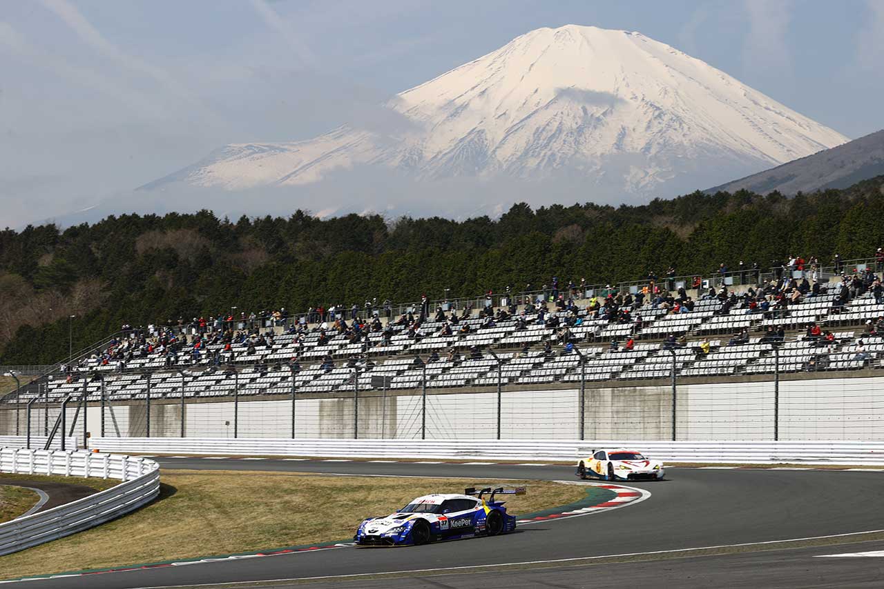 2021スーパーGT富士公式テスト　KeePer TOM’S GR Supra（平川亮／阪口晴南）