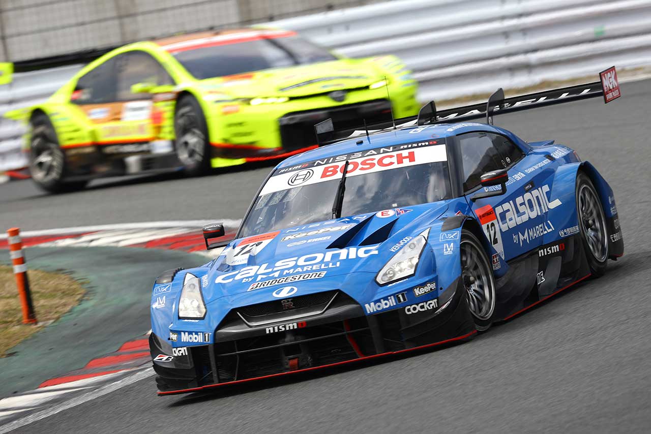 2021スーパーGT富士公式テスト　カルソニック IMPUL GT-R（平峰一貴／松下信治）