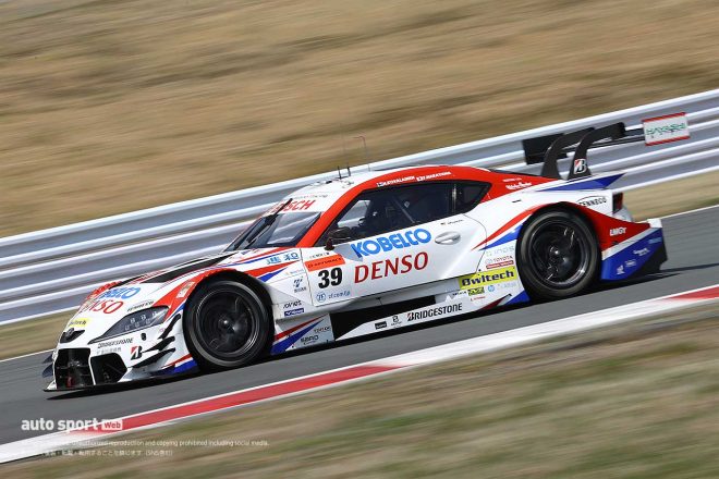 2021スーパーGT富士公式テスト　DENSO KOBELCO SARD GR Supra（ヘイキ・コバライネン／中山雄一）