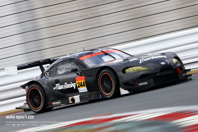 2021スーパーGT富士公式テスト　たかのこの湯 GR Supra GT（三宅淳詞／堤優威／土屋武士）