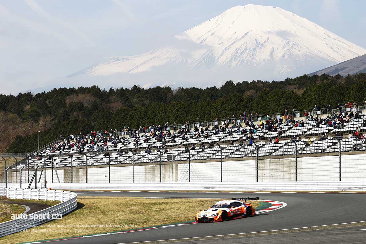2021スーパーGT富士公式テスト　au TOM’S GR Supra（関口雄飛／坪井翔）