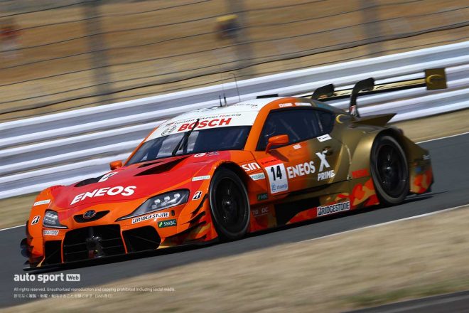 2021スーパーGT富士公式テスト　ENEOS X PRIME GR Supra（大嶋和也／山下健太）