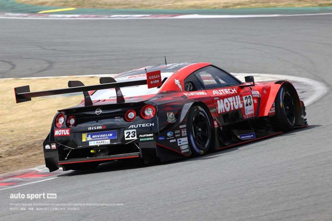2021スーパーGT富士公式テスト　MOTUL AUTECH GT-R（松田次生／ロニー・クインタレッリ）