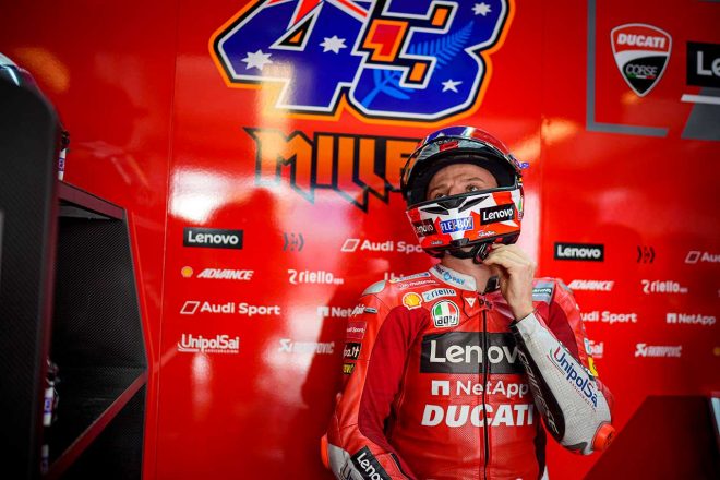 2021年MotoGP第1戦カタールGP　ジャック・ミラー（ドゥカティ・レノボ・チーム）