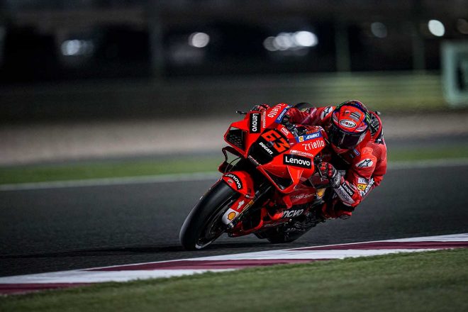2021年MotoGP第1戦カタールGP　フランセスコ・バニャイア（ドゥカティ・レノボ・チーム）