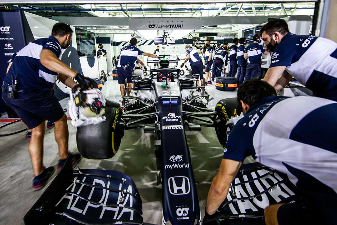 2021年F1第1戦バーレーンGP　角田裕毅（アルファタウリ・ホンダ）