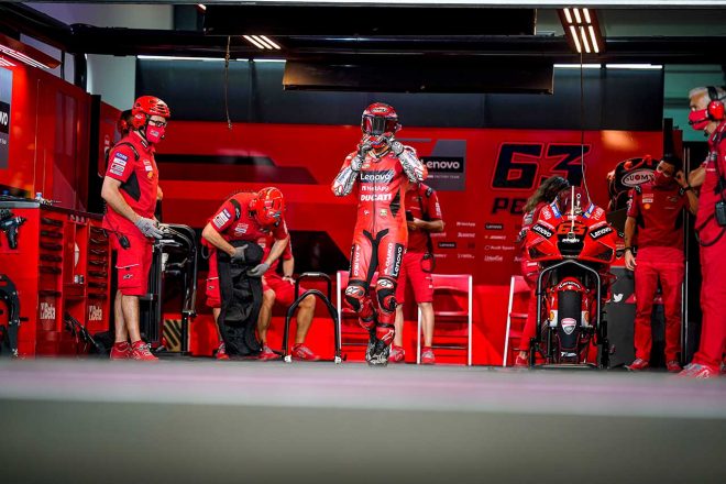 2021年MotoGP第1戦カタールGP　フランセスコ・バニャイア（ドゥカティ・レノボ・チーム）