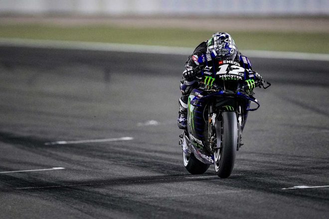 2021年MotoGP第1戦カタールGP　マーベリック・ビニャーレス（モンスターエナジー・ヤマハMotoGP）