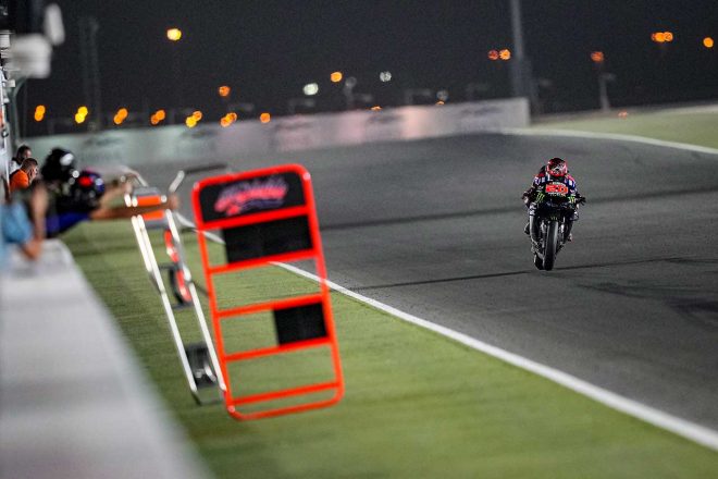 2021年MotoGP第1戦カタールGP　ファビオ・クアルタラロ（モンスターエナジー・ヤマハMotoGP）