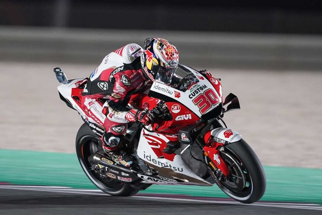 2021年MotoGP第1戦カタールGP　中上貴晶（LCRホンダ・イデミツ）