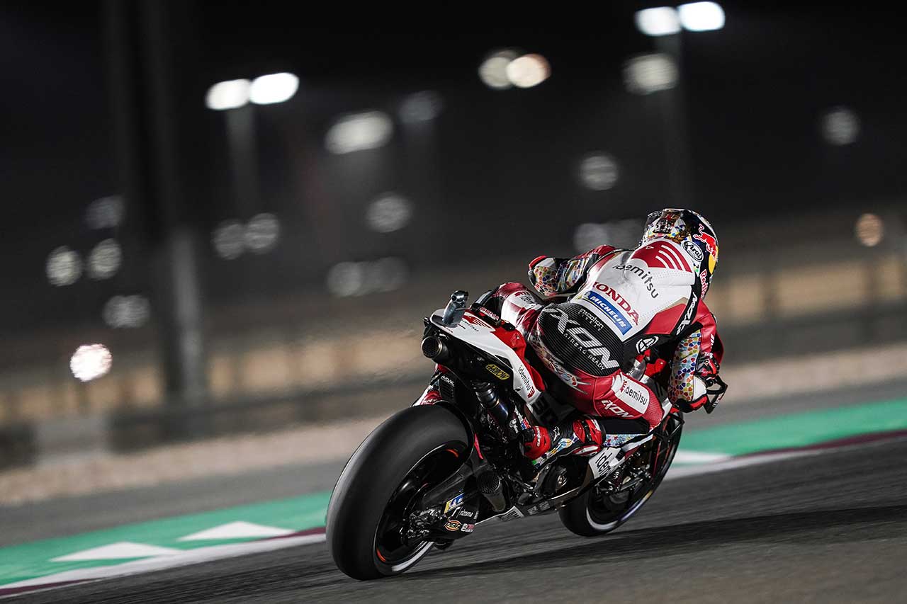 2021年MotoGP第1戦カタールGP　中上貴晶（LCRホンダ・イデミツ）