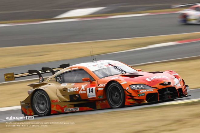 2021スーパーGT富士公式テスト　ENEOS X PRIME GR Supra（大嶋和也／山下健太）
