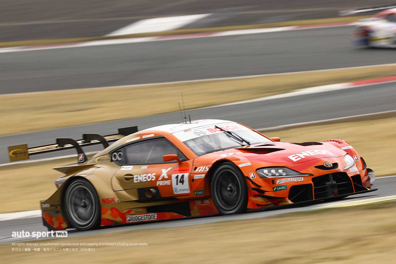 2021スーパーGT富士公式テスト　ENEOS X PRIME GR Supra（大嶋和也／山下健太）